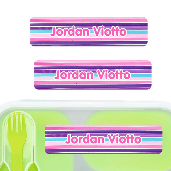 Personalized Large Rectangle Name Labels