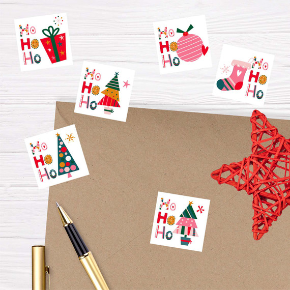 Christmas Envelope Seals