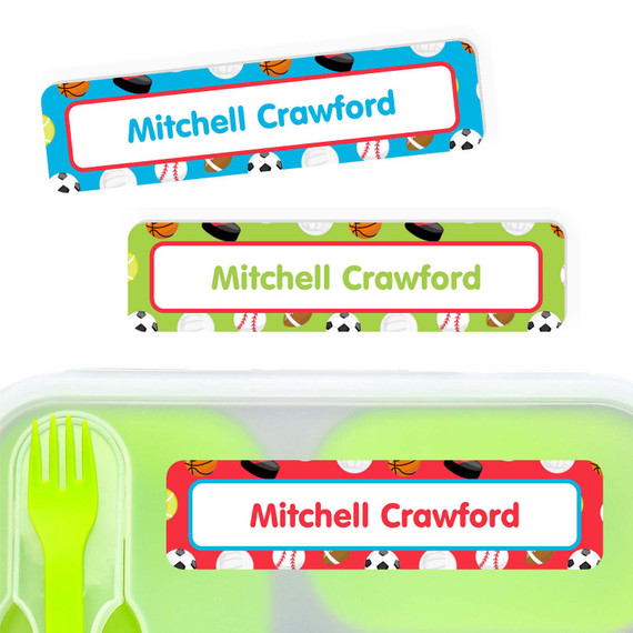 Waterproof Name Stickers