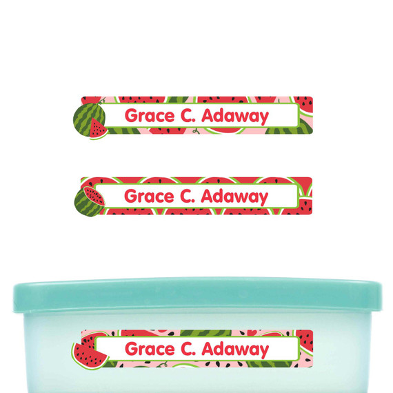 Narrow Waterproof Labels for Kids