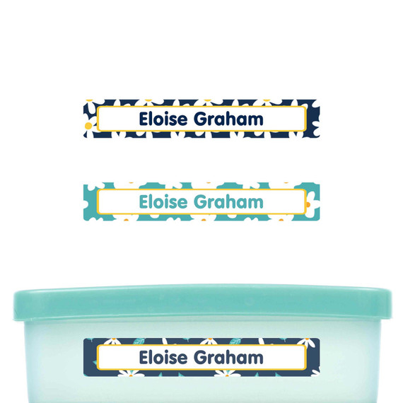Waterproof Skinny School Labels