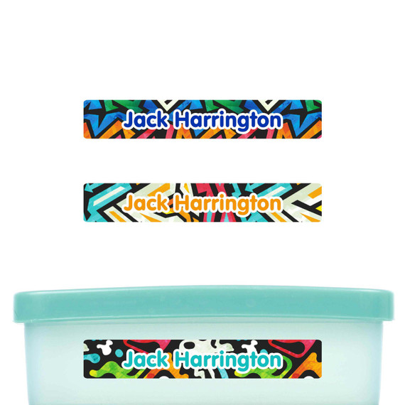 Personalized Waterproof Skinny Labels