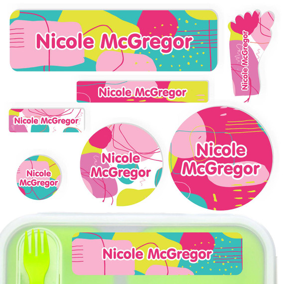 Personalized Name Stickers for Daycare