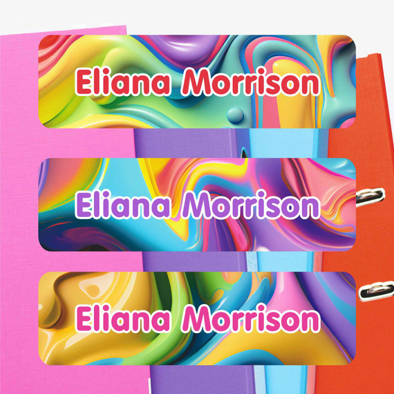 School name labels
