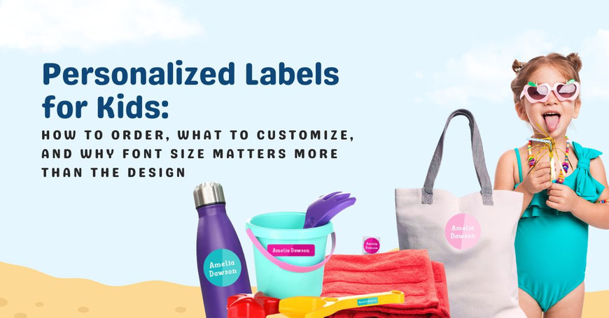 Personalized Labels for Kids: How to Order the Right Labels for Every Situation — Before You Need Them