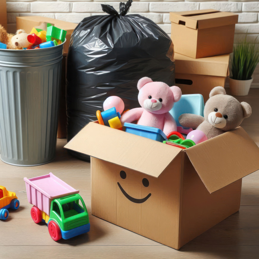 Decluttering After the Holidays: Label Your Kids' Items to Stay Organized