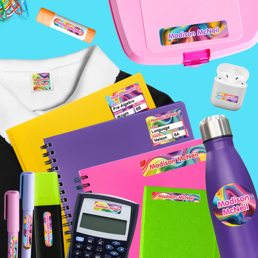 Name Labels for School Supplies: The Importance of Labeling Your Child's School Belongings