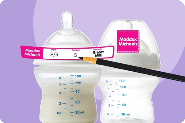 Curved Rim Bottle Labels