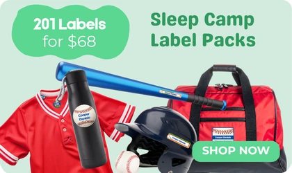 Camp Clothing Labels