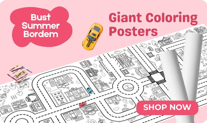 Summer Coloring Posters