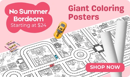 Summer Coloring Posters