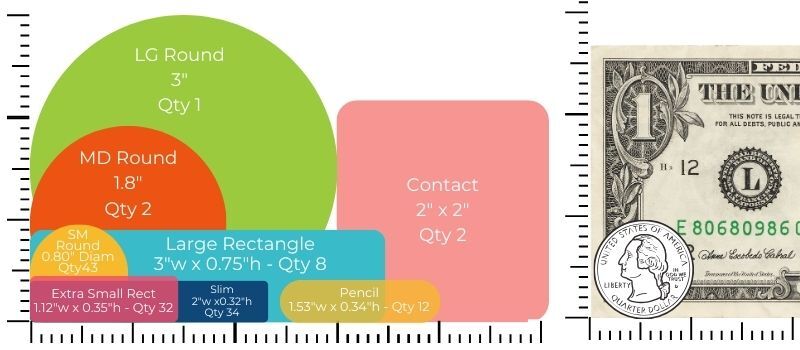 Waterproof Name Labels for School