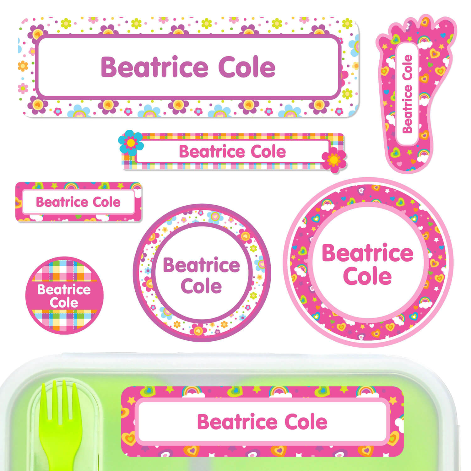Kids Name Labels, Personalized Labels for Kids