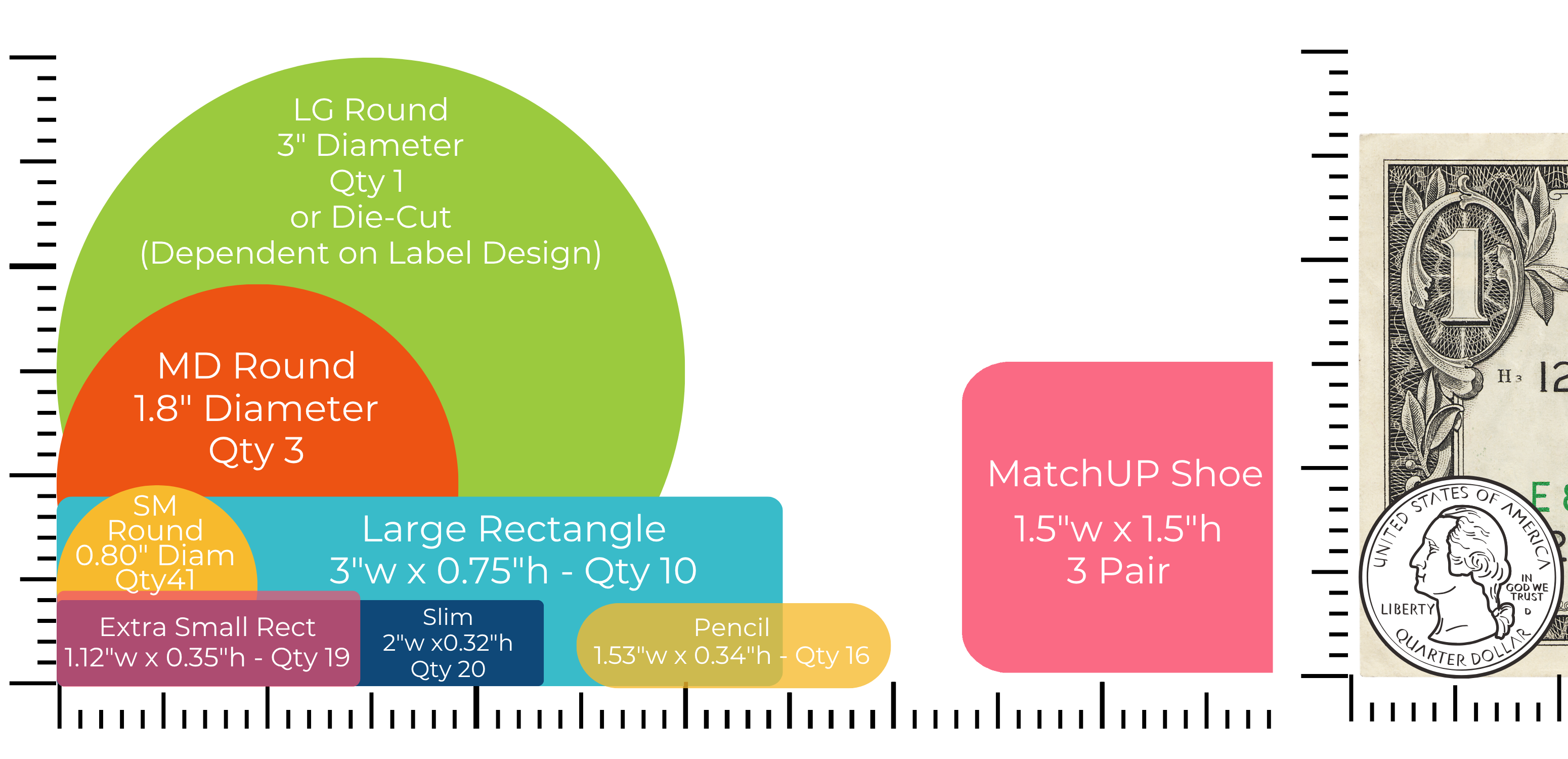 Kindergarten Label Pack — 116 Waterproof Name Labels for Kindergarten and Preschool
