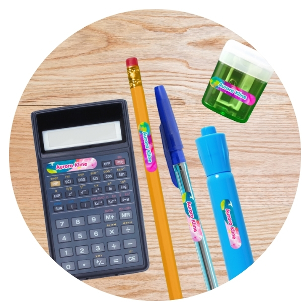 Personalized Pencil Labels