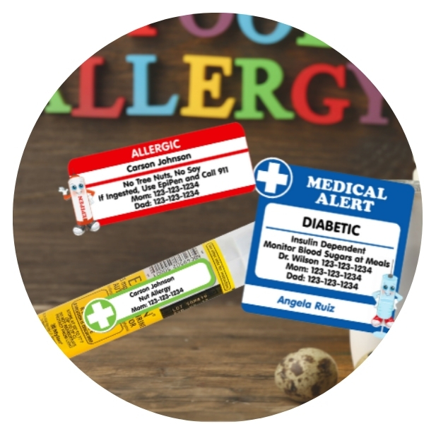 Allergy Labels for School