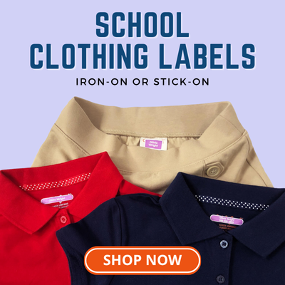 school uniform labels