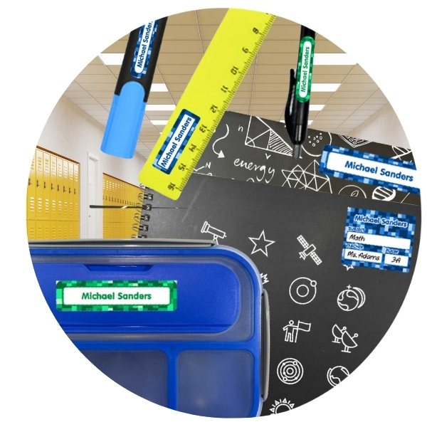 School Supply Labels
