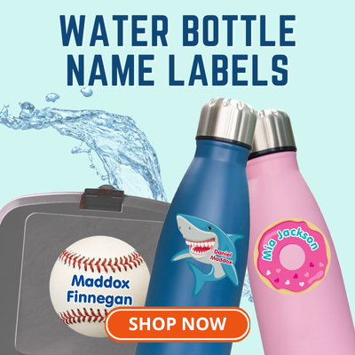 custom water bottle labels