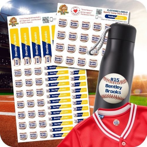 World Series League Label Pack