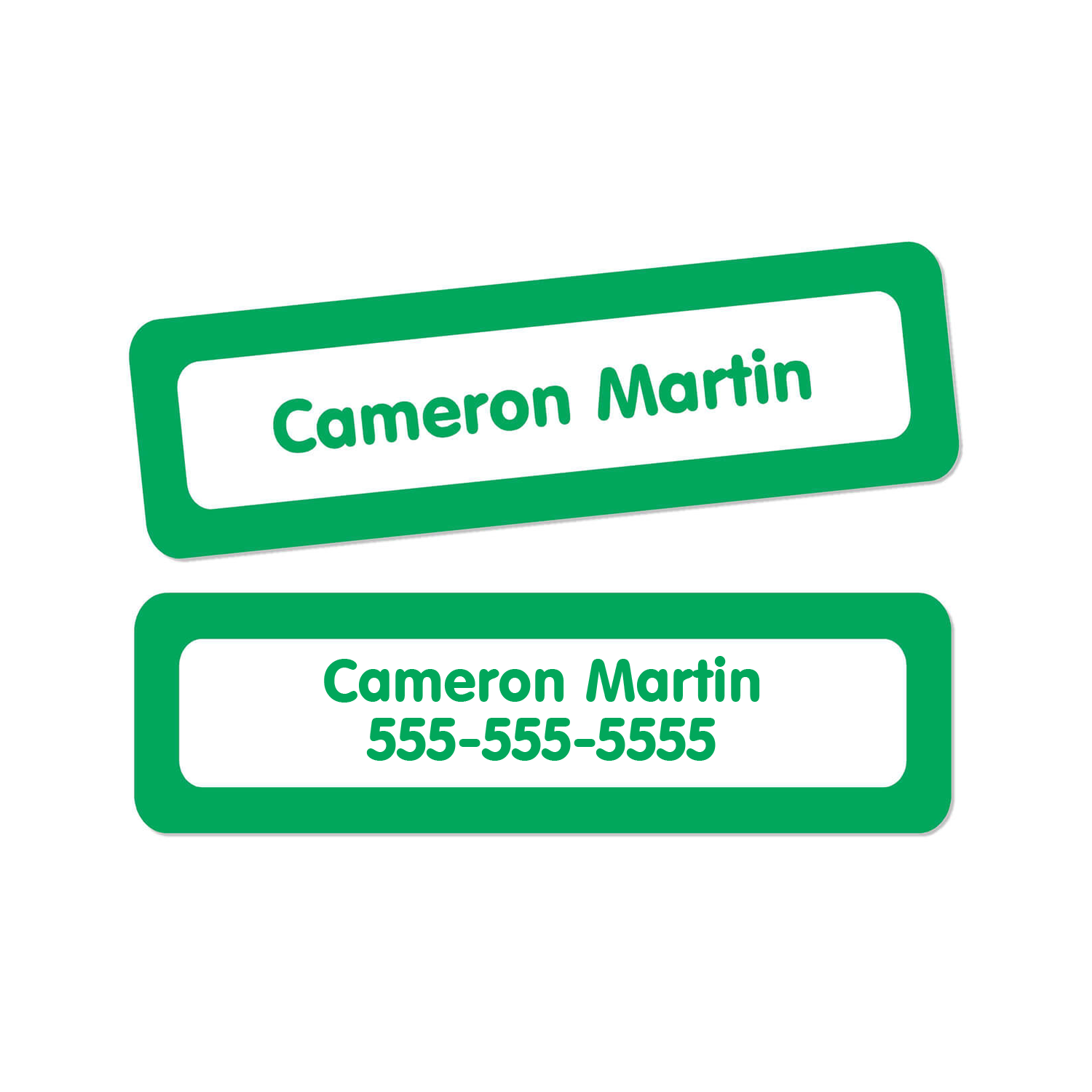 Camp Clothing Labels Sticky Monkey Labels