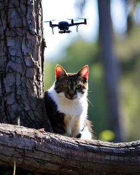 Feral to Family Part Three of Five: Revolutionizing Feral Cat Management - Drone Swarming Technology