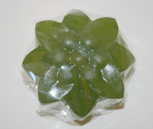 image of hand made soap made from Moringa leaf