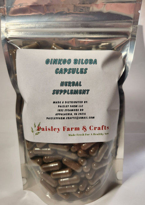 Ginkgo Biloba Powder Capsules Ginkgo Biloba Powder Capsules