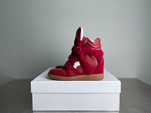 Isabel Marant Bekett High-Top Sneakers Women, Red