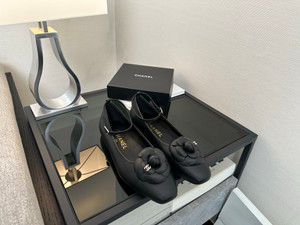 Chanel Mary Jane Ballet Flats Women Calfskin 2024/25 Métiers D'art Collection, Black