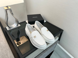 Chanel Mocassin Loafer Flats Women Calfskin 2024/2025 Métiers D'art Collection, White