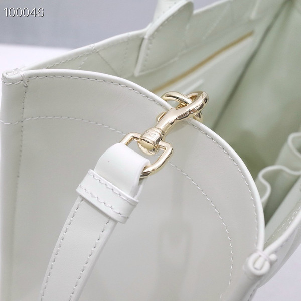 Christian Dior Large Book Tote Bag 36cm Macrocannage Calfskin Leather, Latte