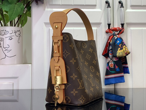 Louis Vuitton All In BB 18cm Monogram Canvas M12925, Silver