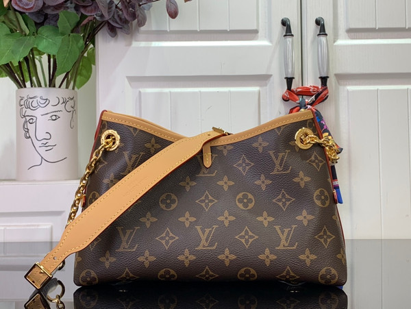 Louis Vuitton Carryall BB 26cm Monogram Canvas M13014, Silver