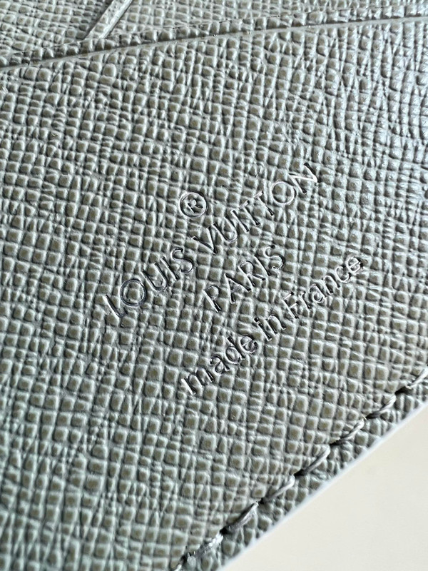 Louis Vuitton Multiple Wallet 12cm Monogram Iridescent Coated Canvas M13909, Multicolored/White