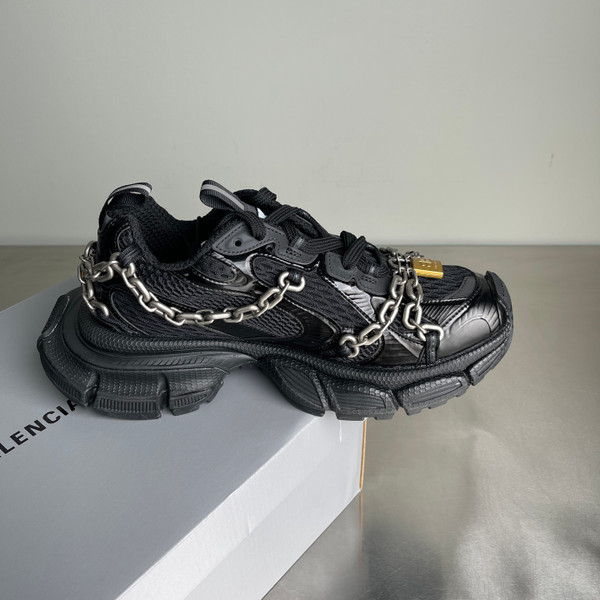 Balenciaga 3XL Chain Mesh Sneakers Unisex, Black