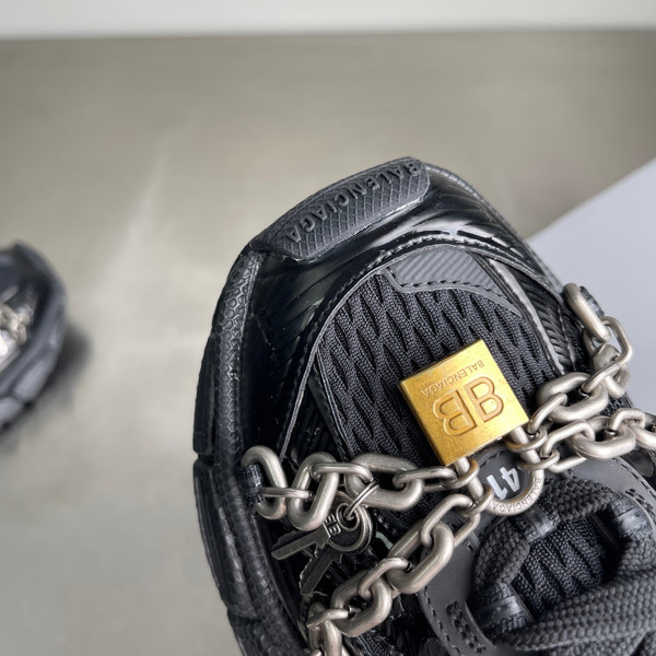 Balenciaga 3XL Chain Mesh Sneakers Unisex, Black