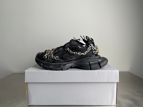 Balenciaga 3XL Chain Mesh Sneakers Unisex, Black