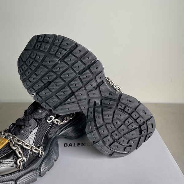 Balenciaga 3XL Chain Mesh Sneakers Unisex, Black