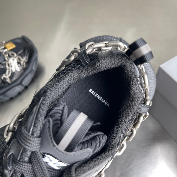 Balenciaga 3XL Chain Mesh Sneakers Unisex, Black
