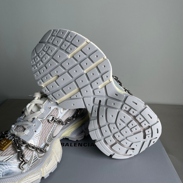Balenciaga 3XL Chain Mesh Sneakers Unisex, White