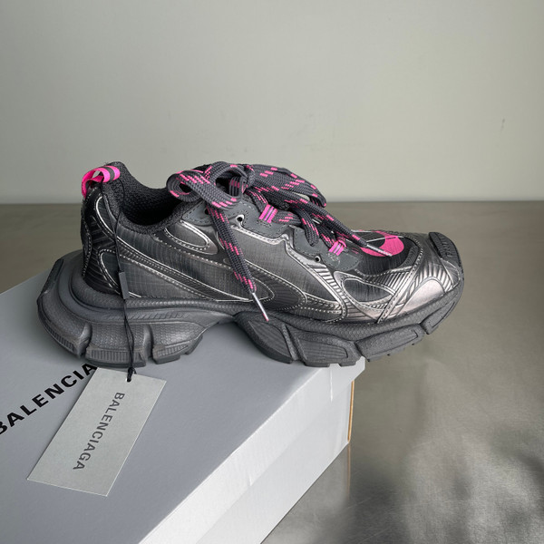 Balenciaga 3XL Painted Mesh Sneakers Unisex, Black