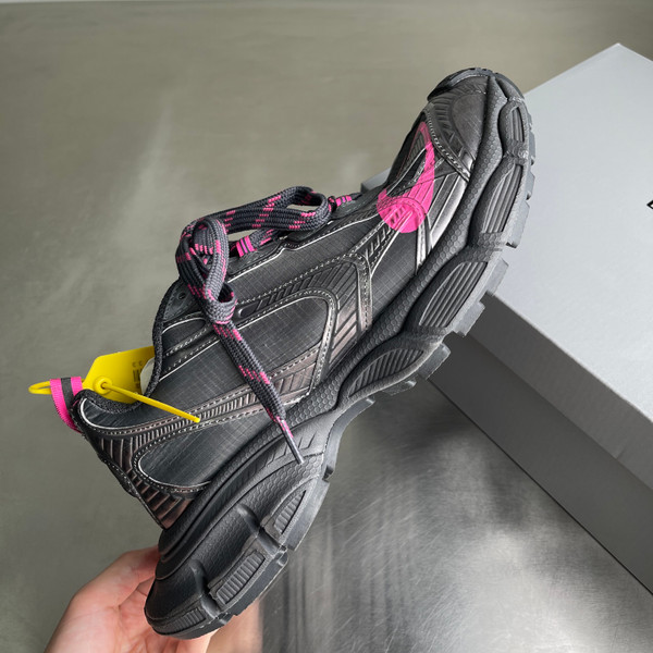 Balenciaga 3XL Painted Mesh Sneakers Unisex, Black