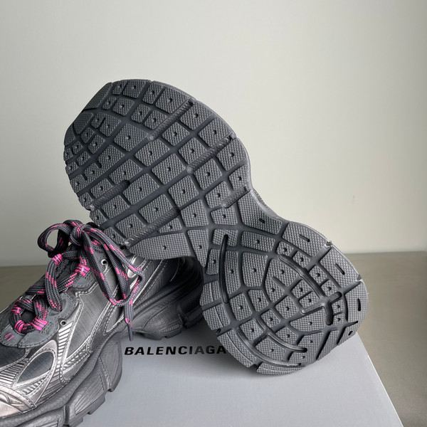Balenciaga 3XL Painted Mesh Sneakers Unisex, Black