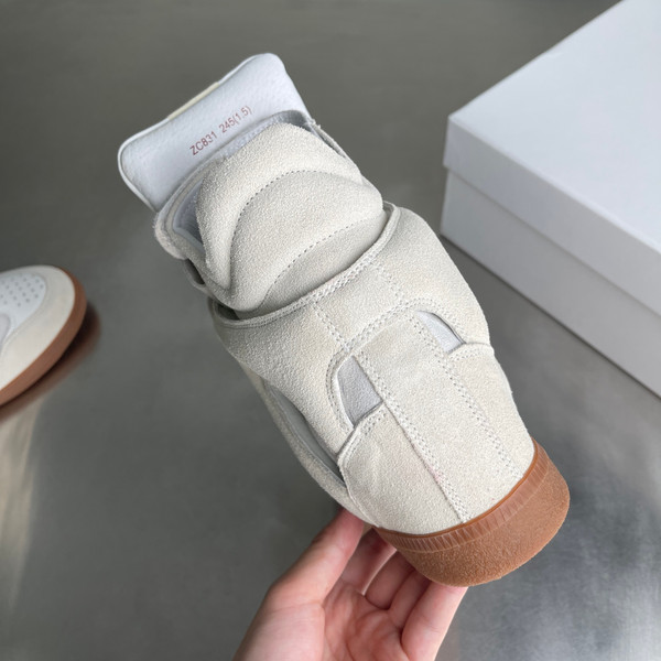 Isabel Marant Balskee 50MM High-Top Wedge Sneakers, White