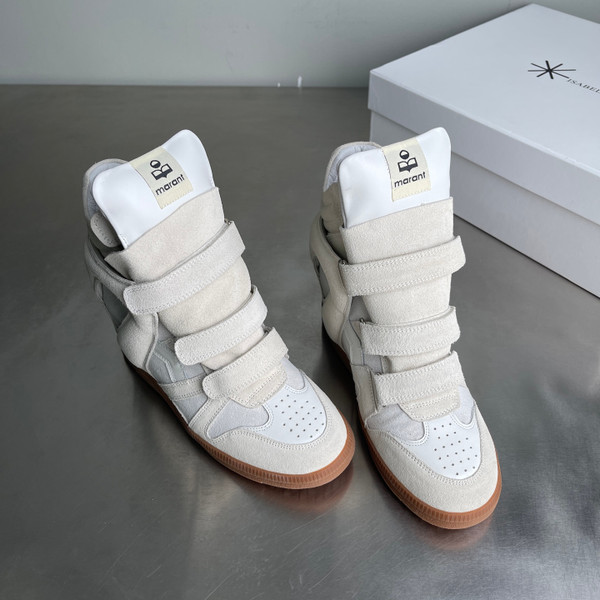 Isabel Marant Bekett High-Top Sneakers Women White