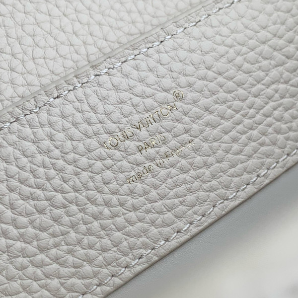 Louis Vuitton Capucines GM Bag 31cm Taurillon Leather M25087, Quartz