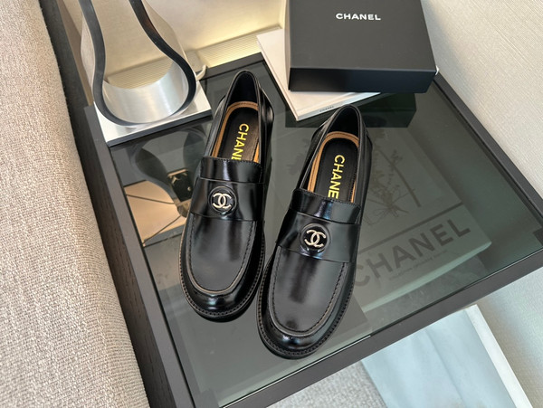 Chanel Mocassin Loafer Flats Women Calfskin 2024/2025 Métiers D'art Collection, Black