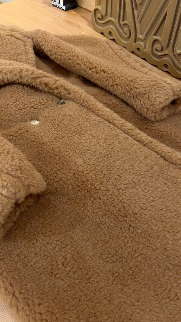 Max Mara Children's Teddy Bear Winter Coat 10th Anniversary Camel