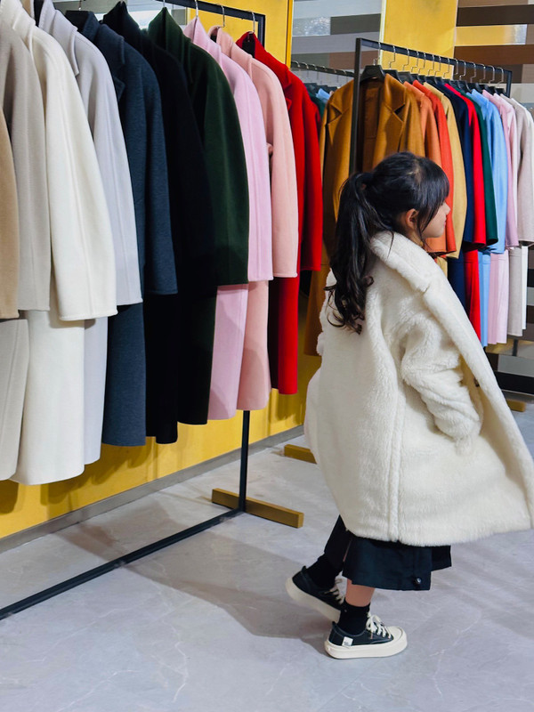 Max Mara Children's Teddy Bear Winter Coat 10th Anniversary White